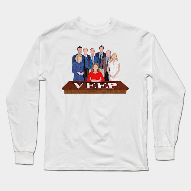 veep vicepresident Long Sleeve T-Shirt by Working Mens College